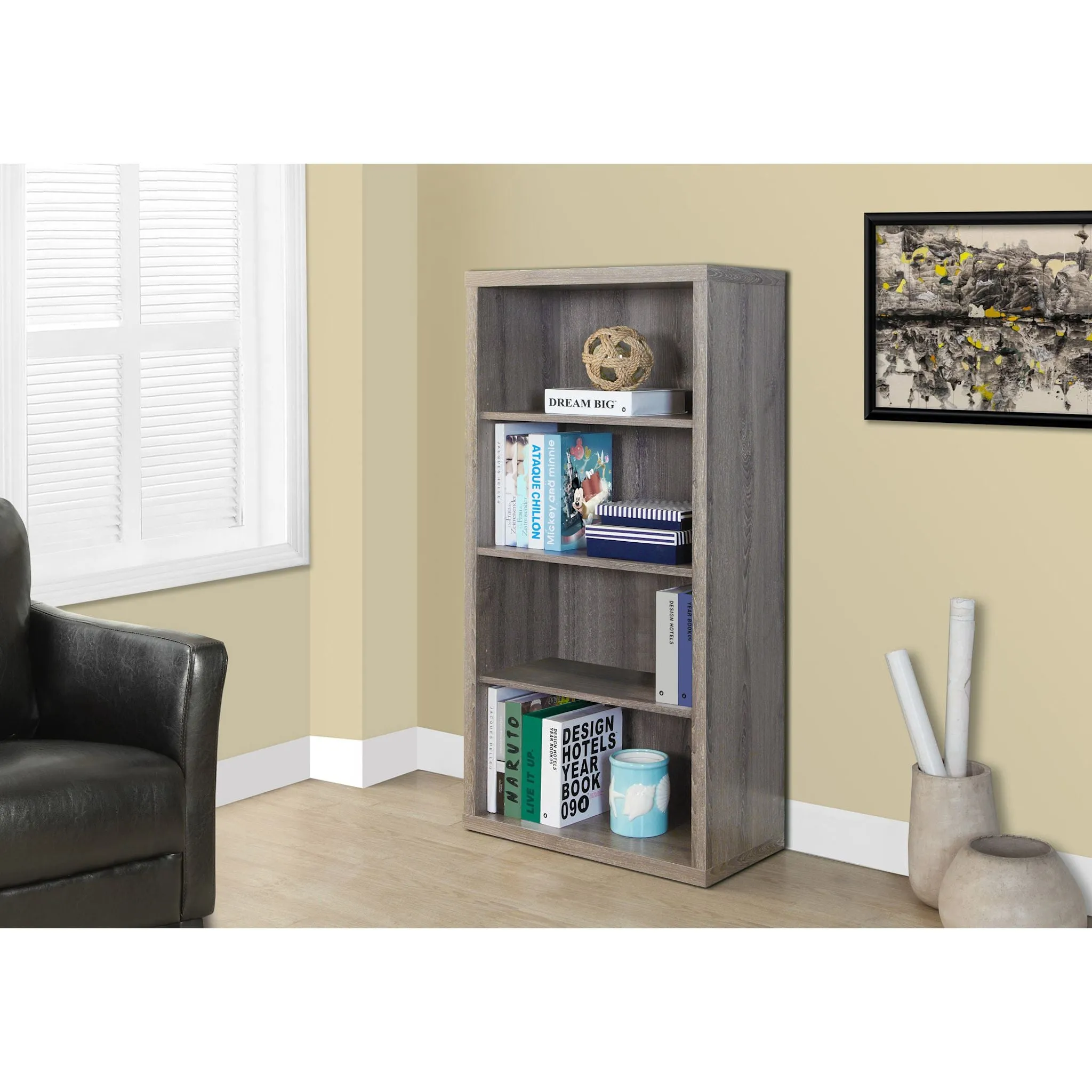 Tate Etagere - Dark Taupe