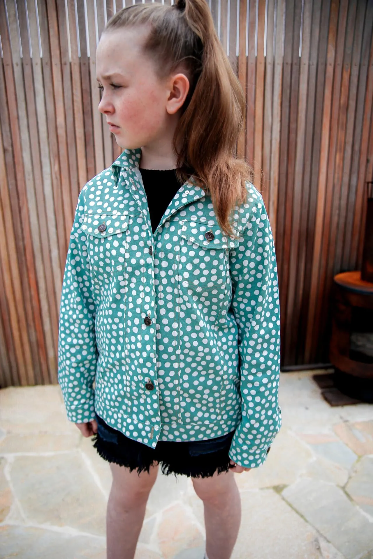 Teen Street Jacket Sewing Pattern