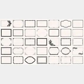 The Label Project - Quilt Label White Panel