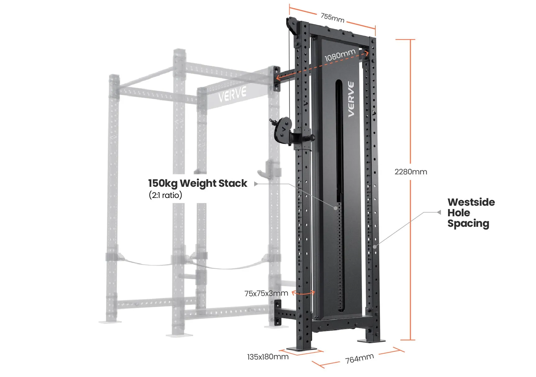 Tori Cable Attachment for VERVE Racks and Rigs | Pre-Order Arriving 15/11/2024