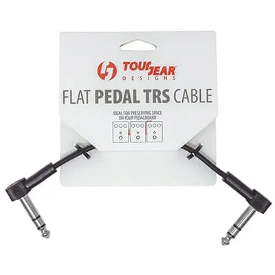 TOURGEAR DESIGNS Flat TRS Patch Cable - 15"