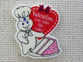 Valentine, You Take the Cake! Needle Minder, Cover Minder, Magnet